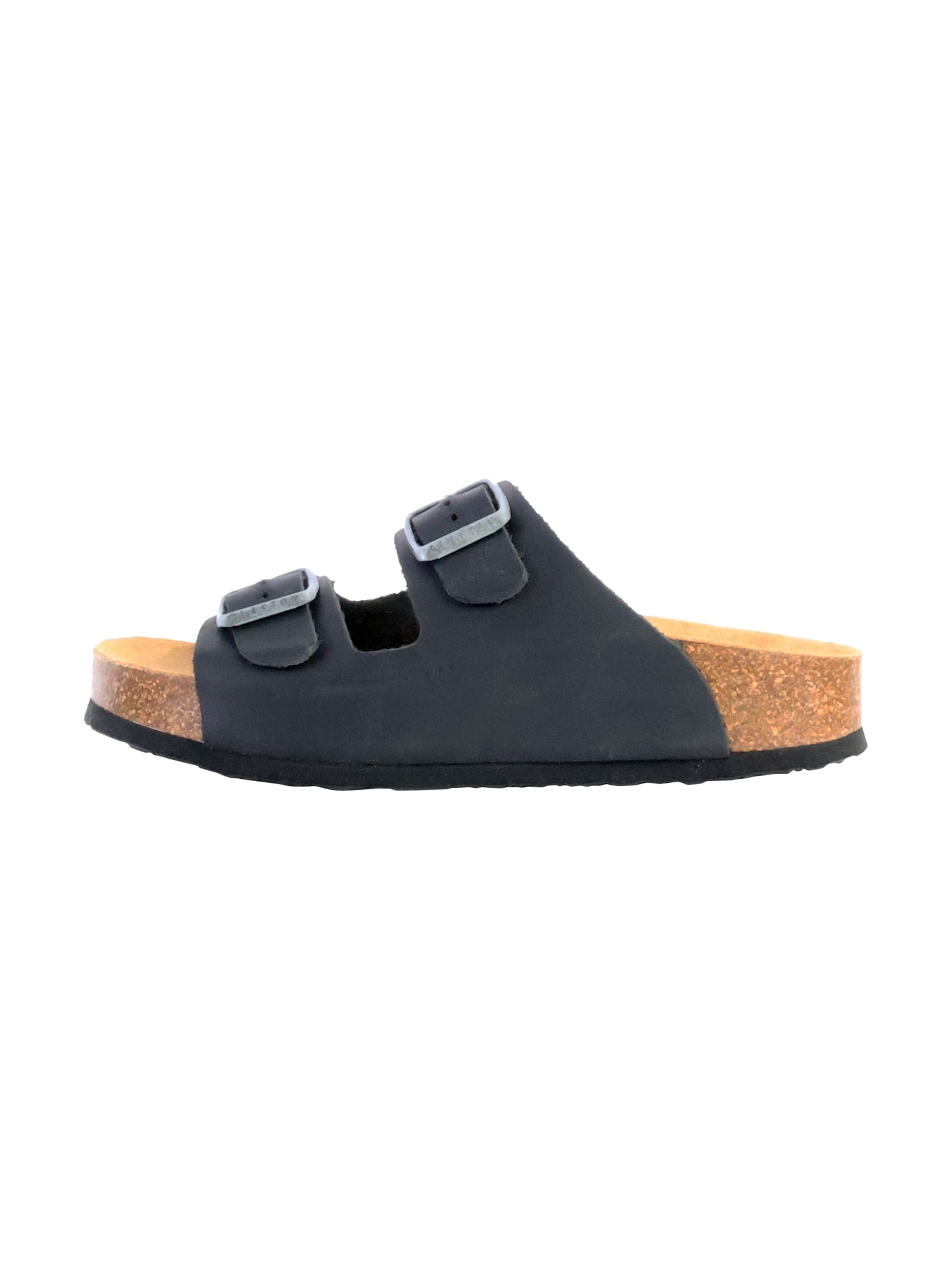 Mule Plakton en noir : devant