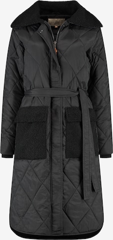 MGO Tussenmantel 'Hailey' in Zwart: voorkant