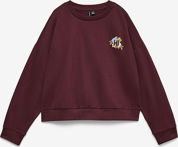 raudona VERO MODA Megztinis be užsegimo: priekis