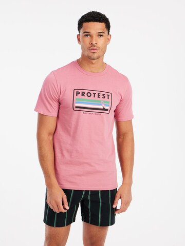 PROTEST Shirt 'PRTBarn' in Pink