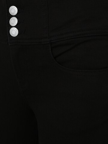 Vero Moda Petite Skinny Jeans 'DONNA' in Zwart