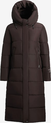 Manteau d’hiver 'Soulani5' khujo en violet : devant