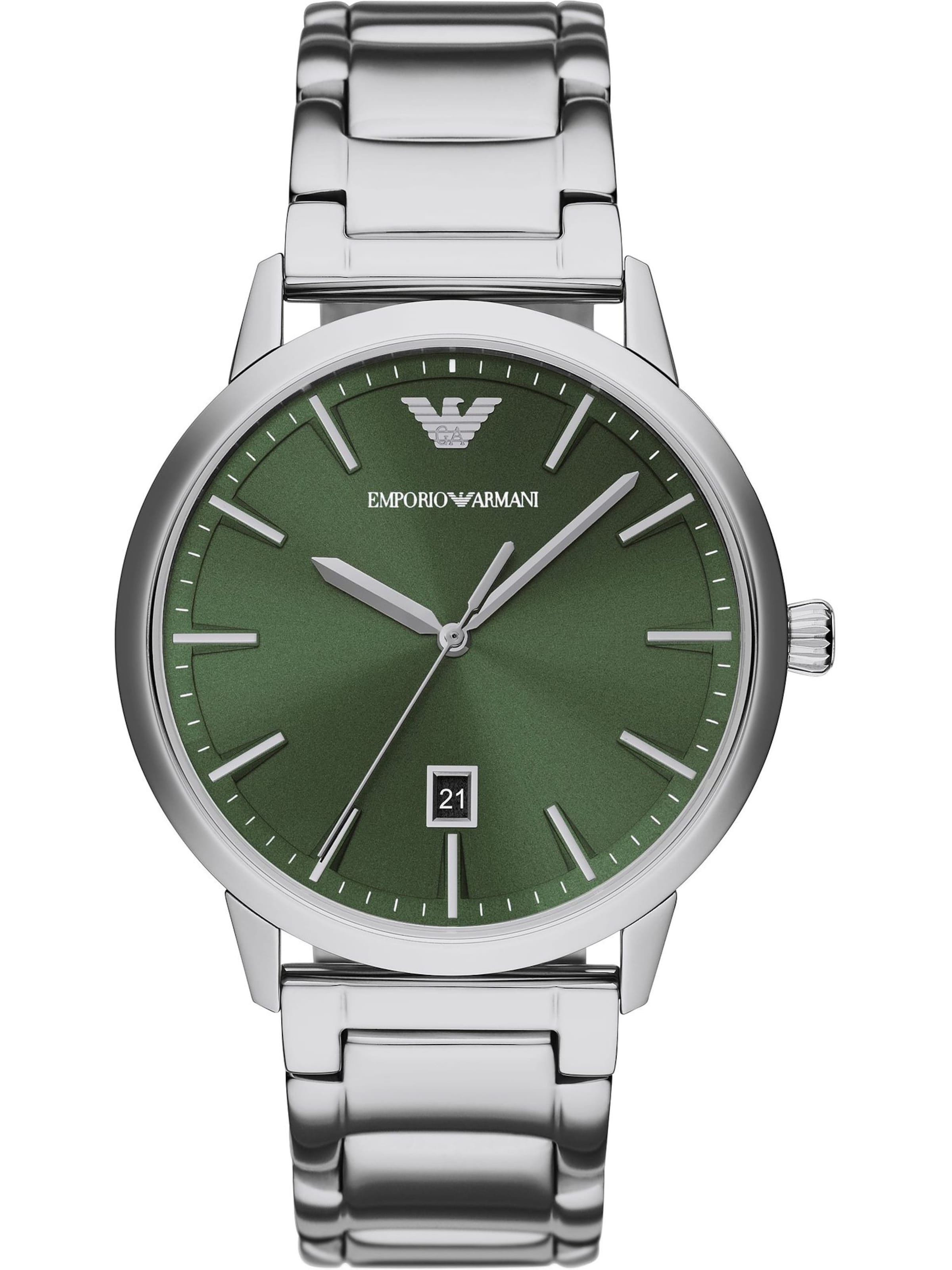 Emporio Armani Analog watch in Silver: front