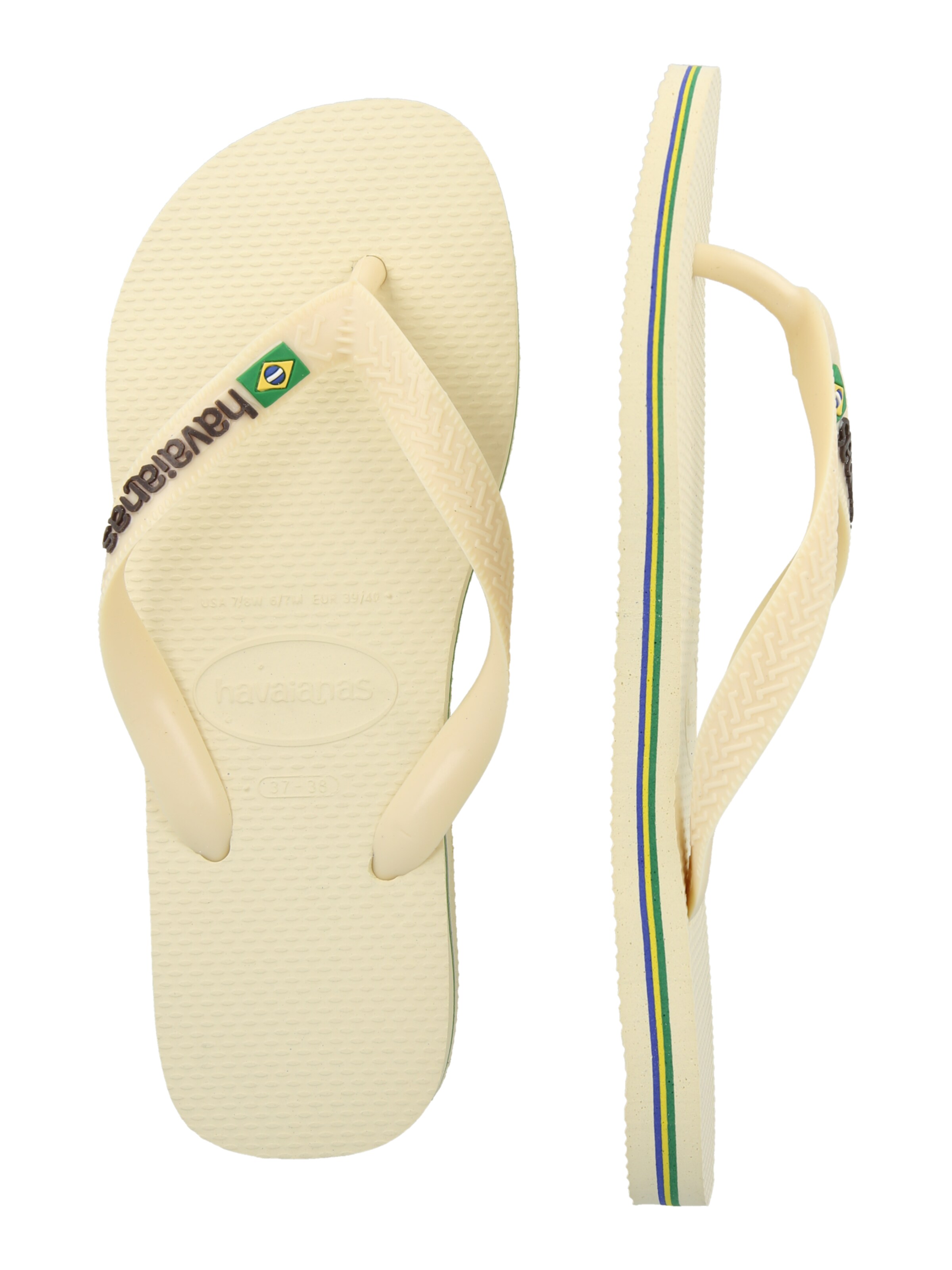 HAVAIANAS Japonke 'BRASIL' | rumena barva