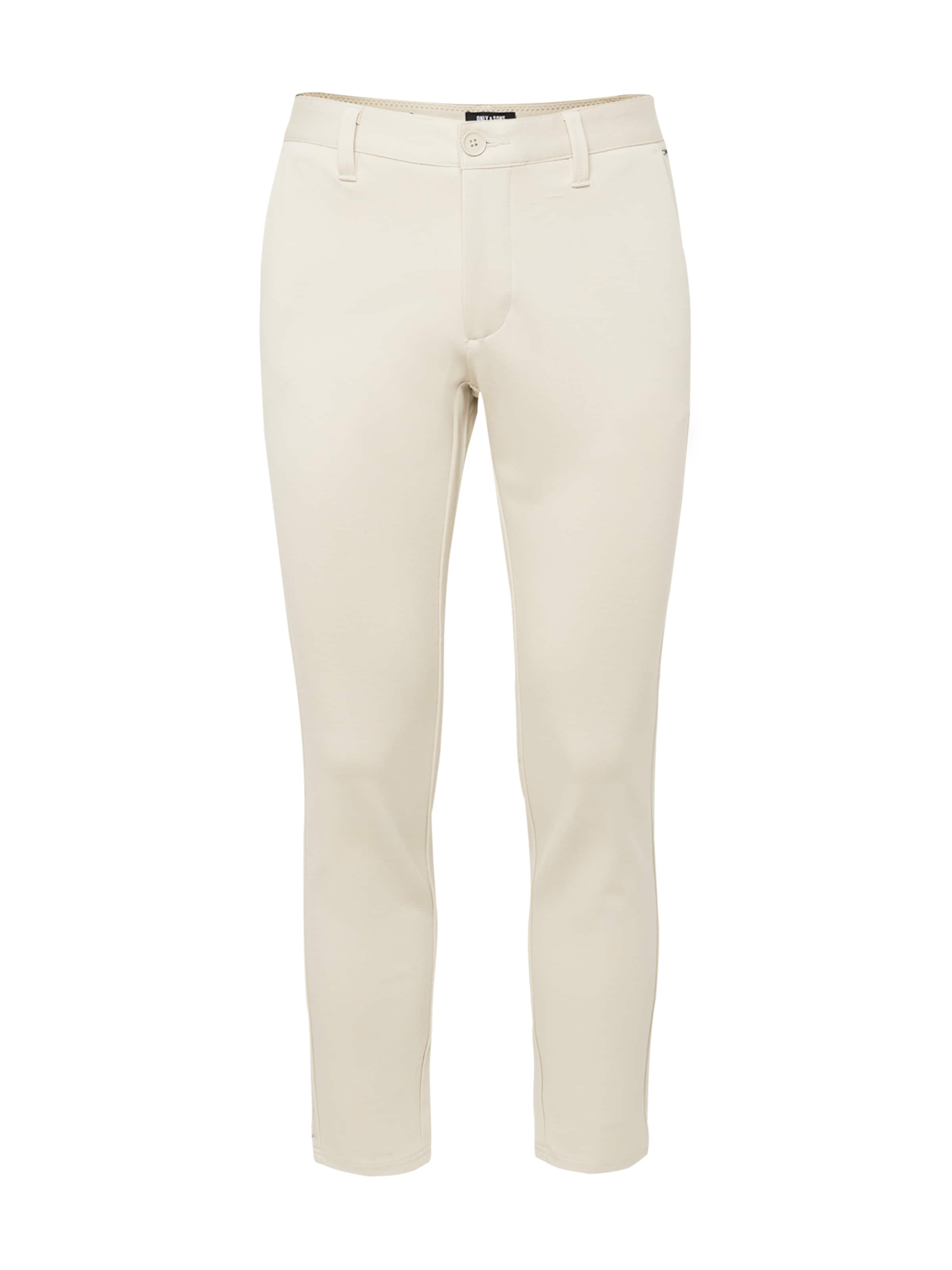 Slimfit Pantaloni eleganți 'Mark' de la Only & Sons pe bej: față