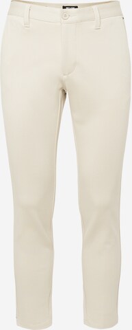 Coupe slim Pantalon chino 'Mark' Only & Sons en beige : devant