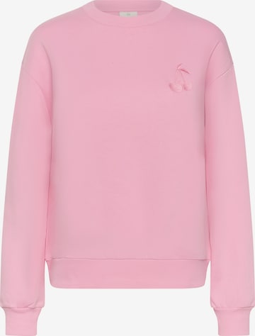 Kaffe Sweatshirt 'KAMelody' i pink: forside