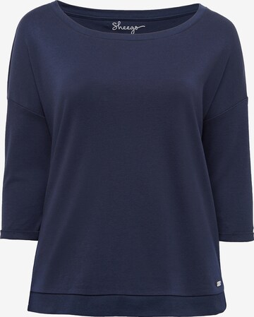 SHEEGO Sweatshirt in Blue: front