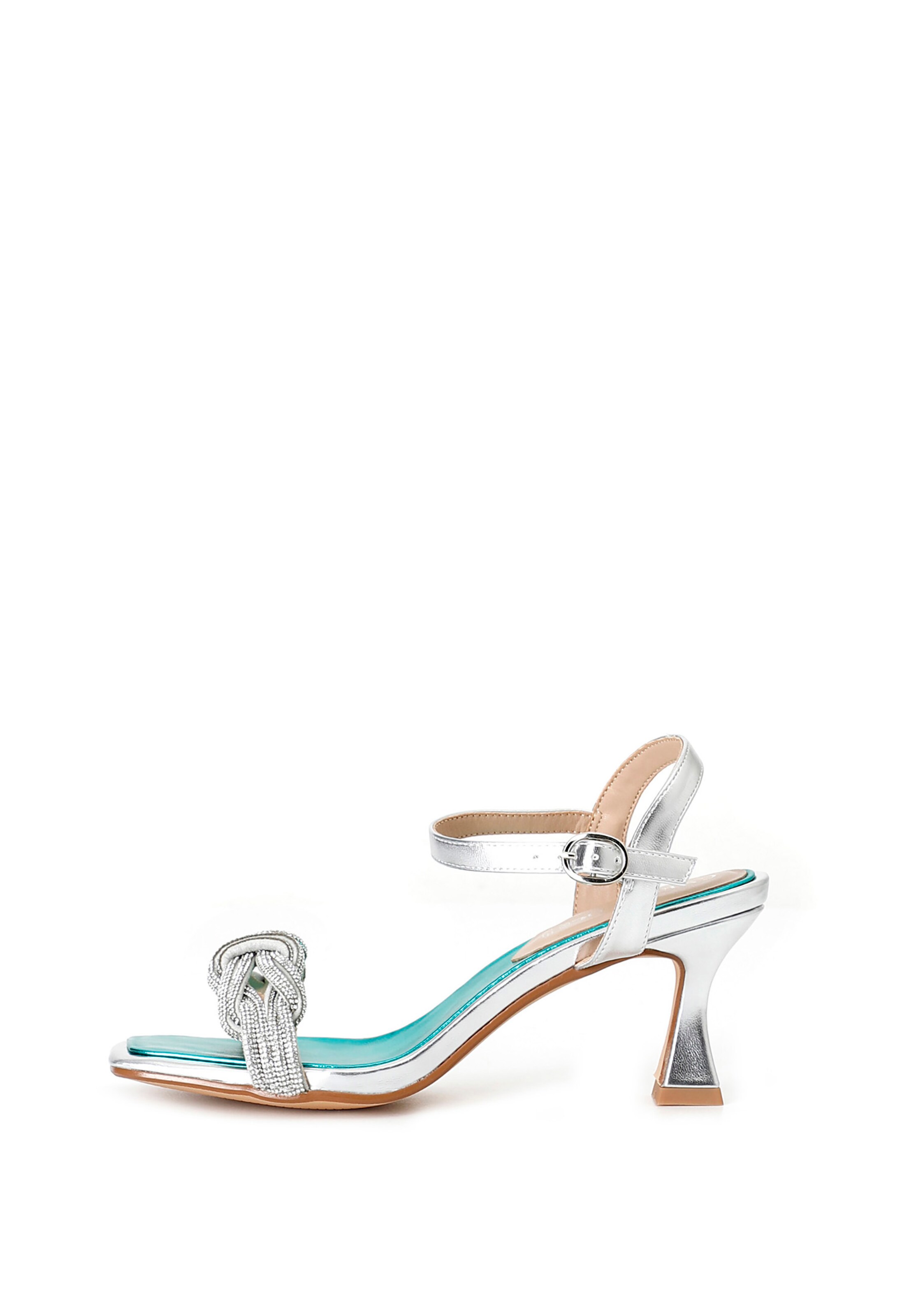 Décolleté di CAFè NOIR in argento: frontale