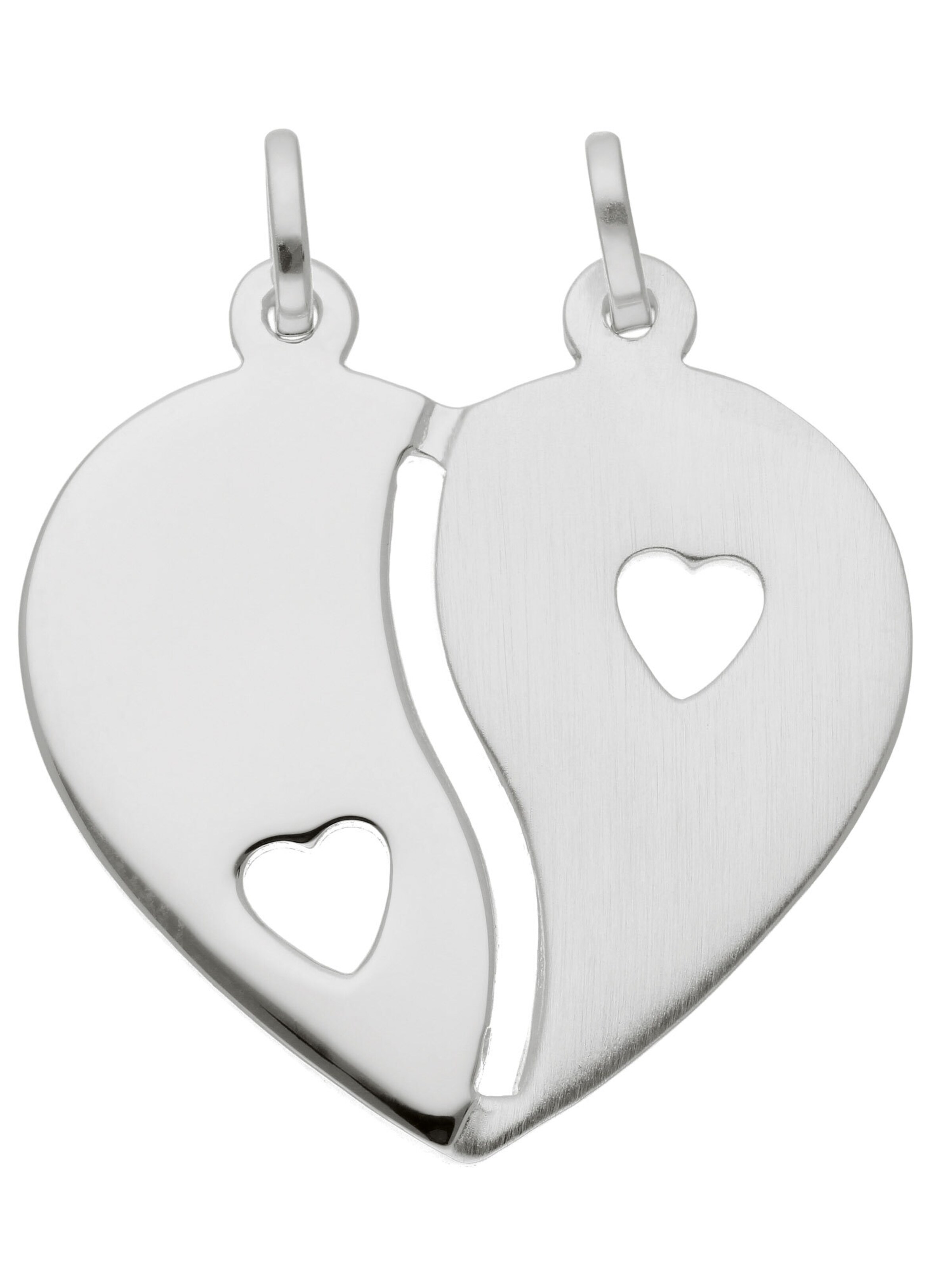 Adelia´s Pendant 'Herz' in Silver: front