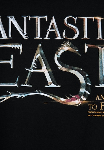 LOGOSHIRT Shirt 'Fantastic Beasts Logo' in Gemengde kleuren