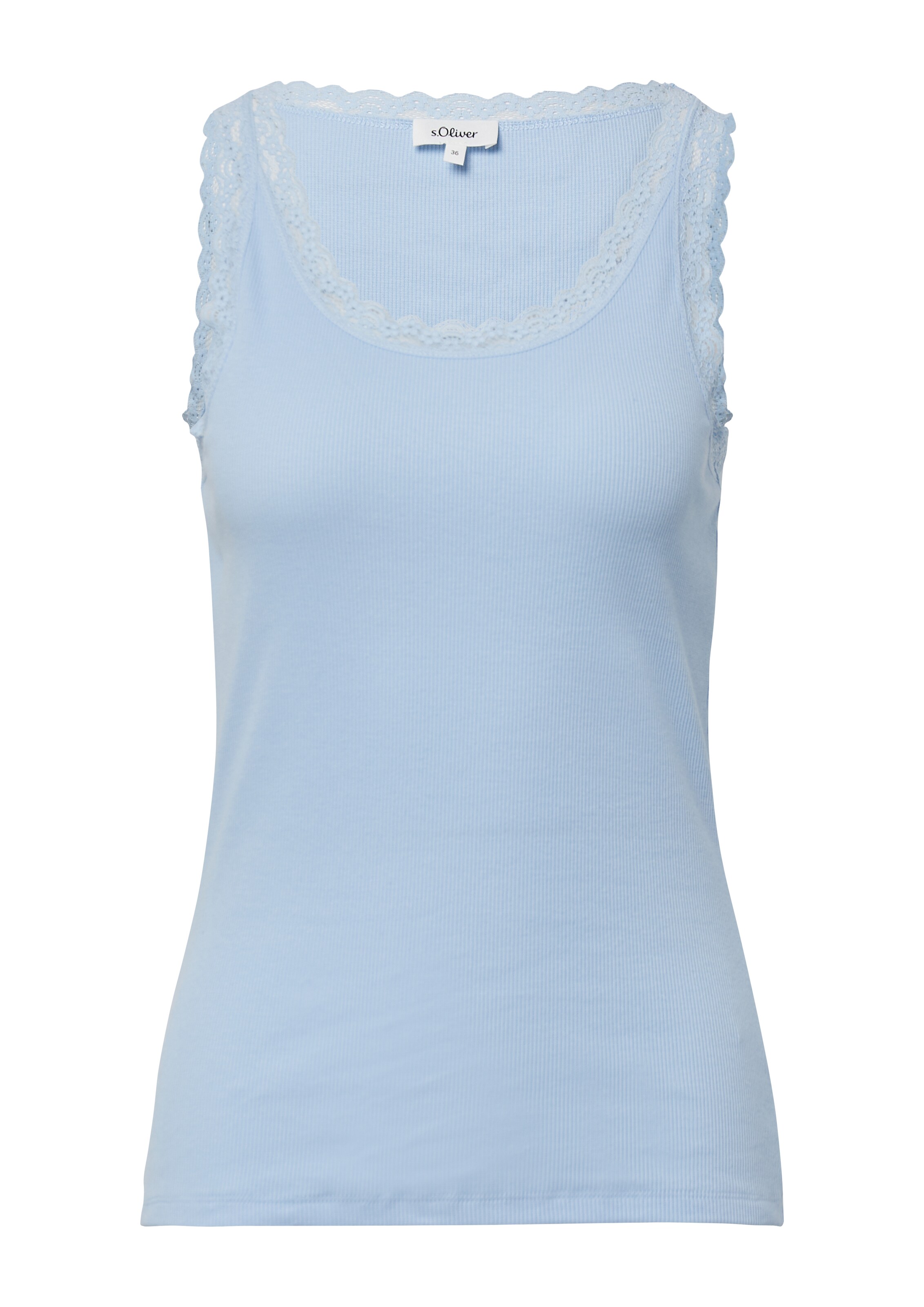 s.Oliver Top in Blau: Vorderseite