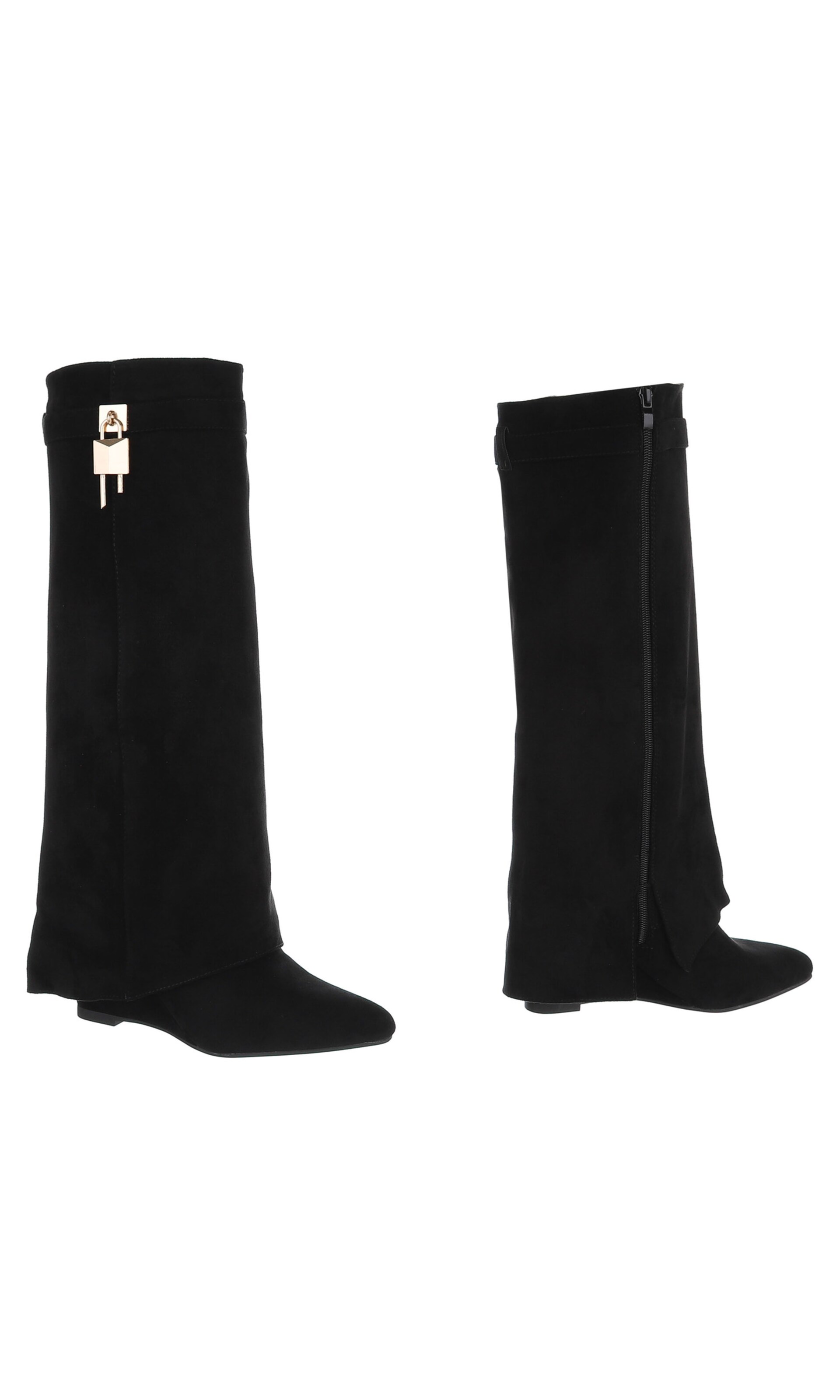 Ital-Design Stiefel in Schwarz