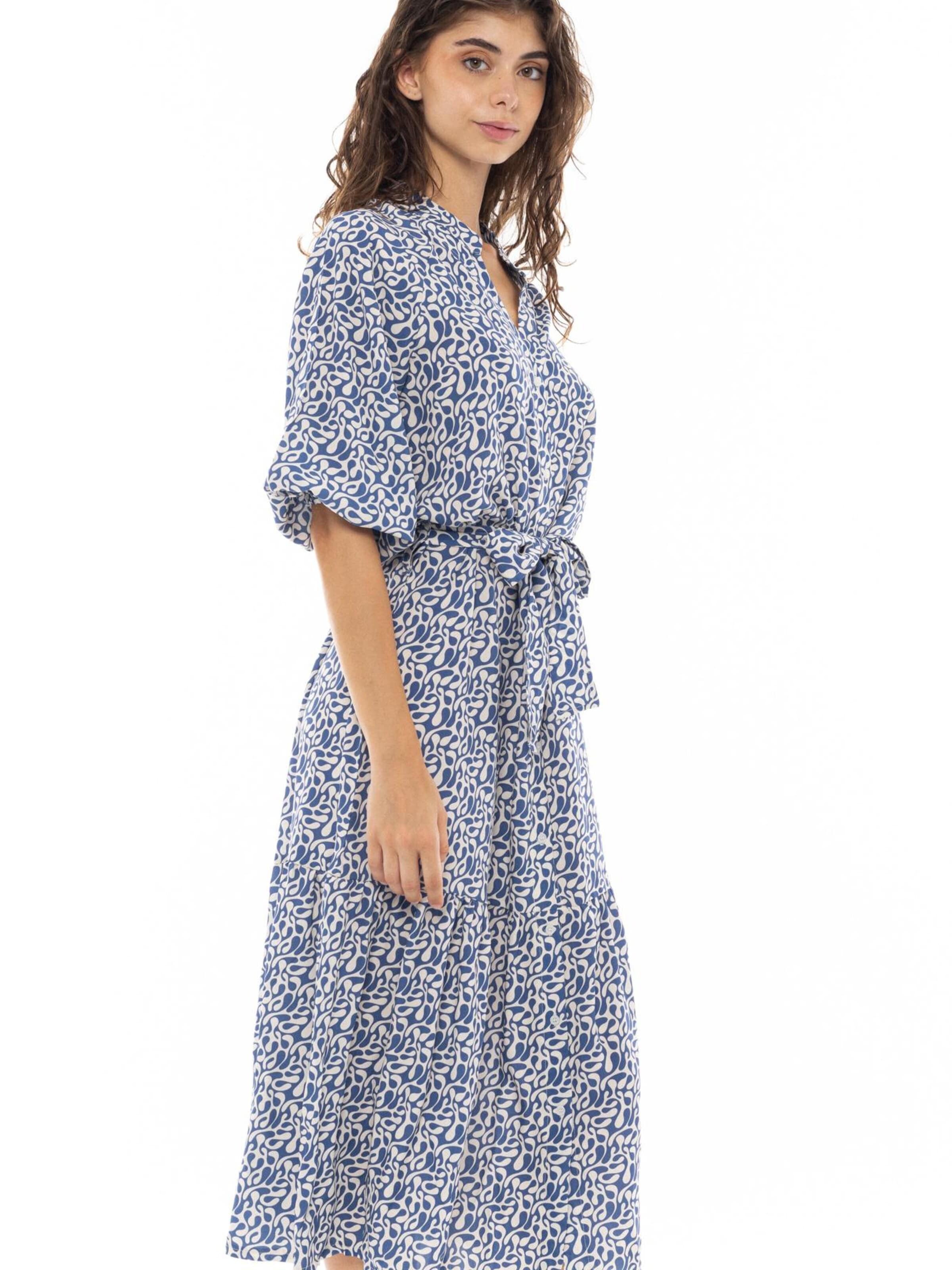 Pink Label Sommerkleid 'BEACHWEAR BLUE WAVE'‌‌ in Blau