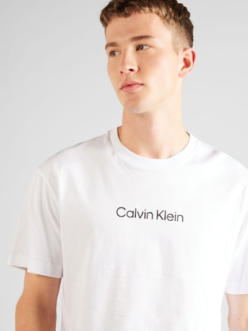 Calvin Klein T-Shirt 'Hero' in Weiß