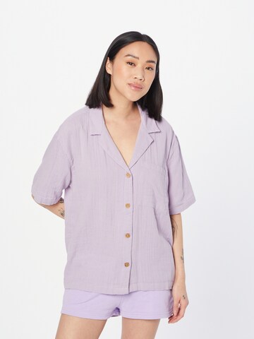 ROXY Blouse 'ALOHA SUNSET' in Lila: voorkant