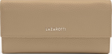 Lazarotti Portemonnaie 'Bologna' in Beige: Vorderseite