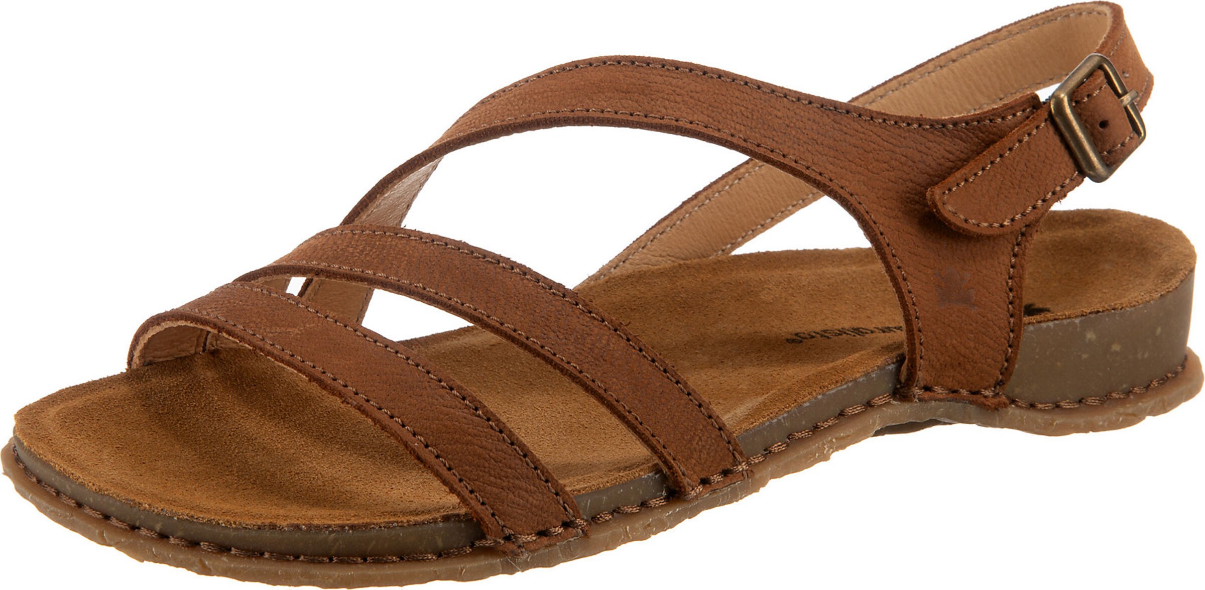 Sandales à lanières 'Panglao' EL NATURALISTA en marron : devant