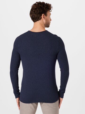 TOM TAILOR DENIM Sweter w kolorze niebieski