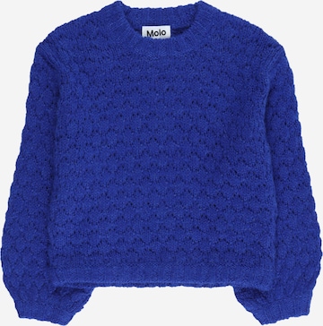 Molo Пуловер 'Gulia' в синьо: отпред