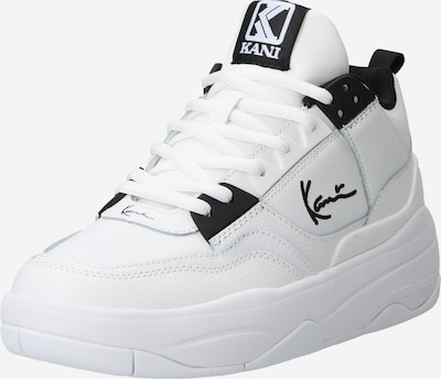 Karl Kani Baskets basses en noir / blanc, Vue avec produit