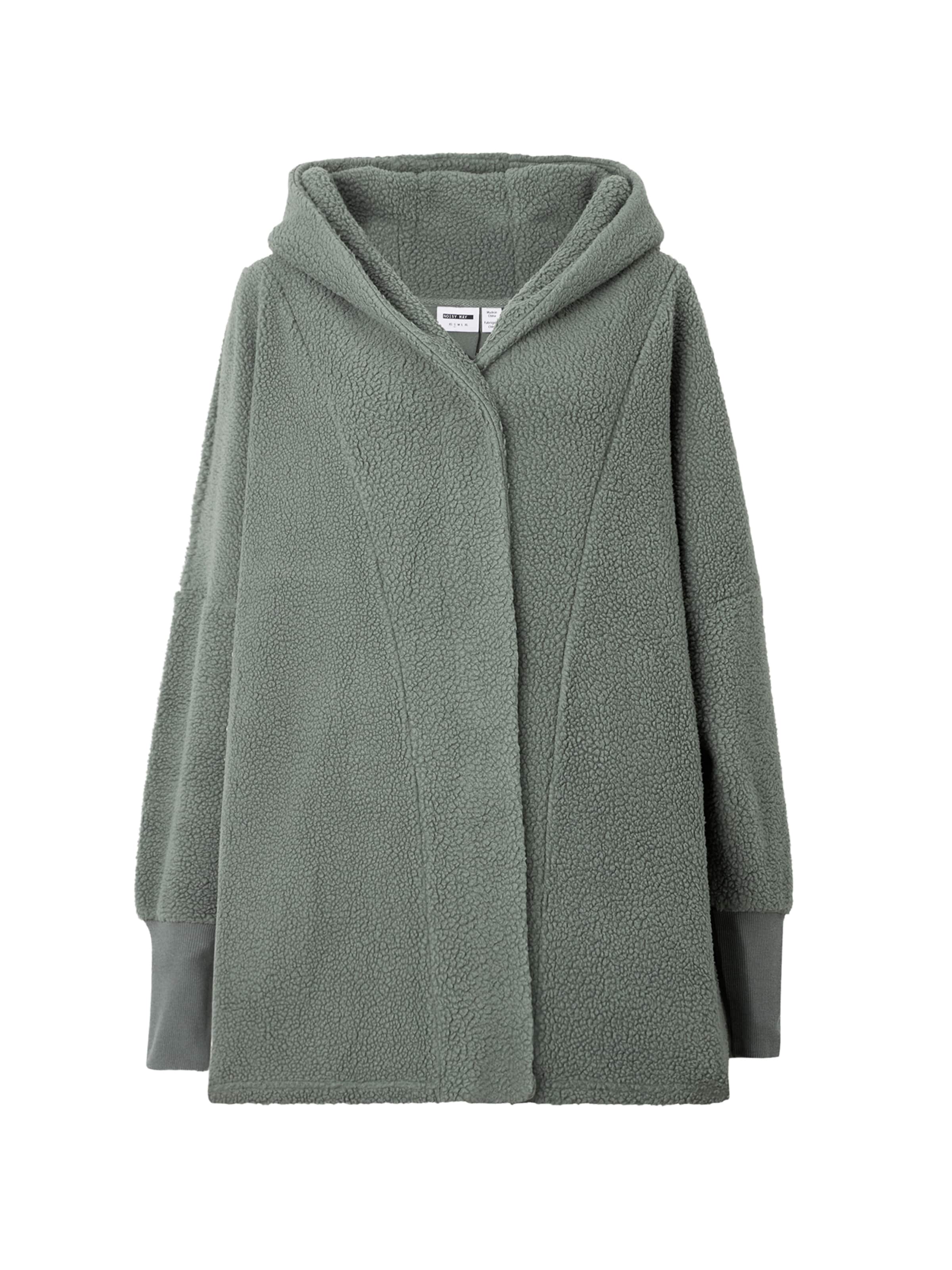 Noisy may Fliisjakk 'NMCOZY', värv roheline: eest vaates