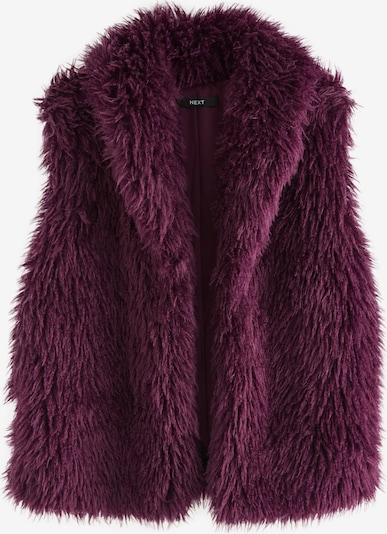 Next Weste in weinrot, Produktansicht