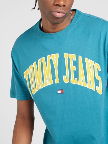 Tommy Jeans Тениска в синьо