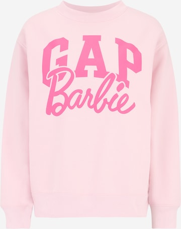 Gap Petite Sweatshirt 'V-MATT' in Roze: voorkant