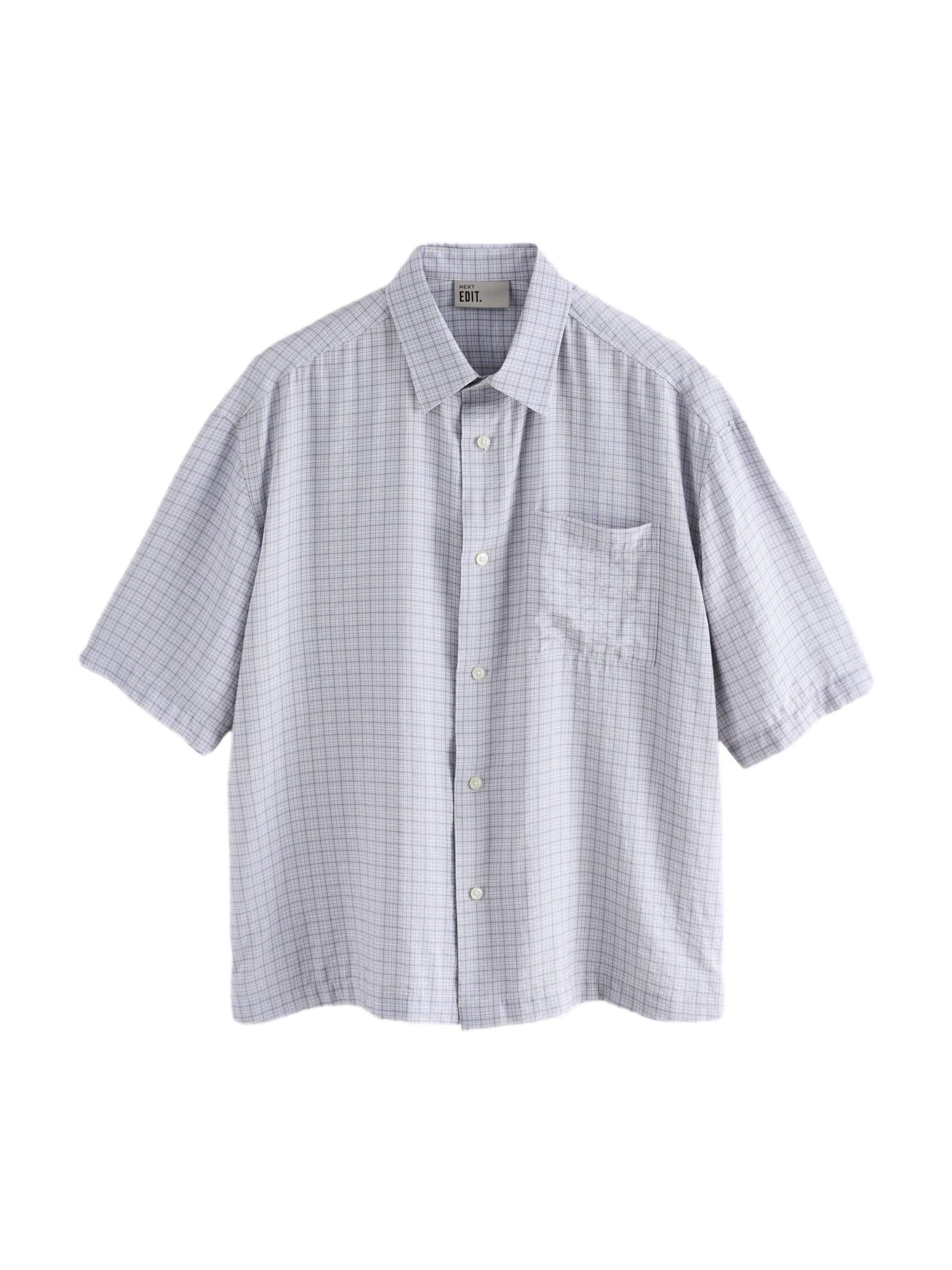 Next Overhemd in Lila: voorkant