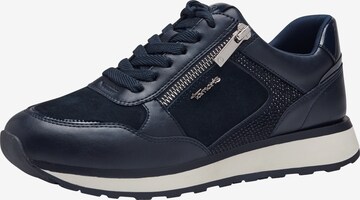 TAMARIS Sneakers laag in Zwart: voorkant