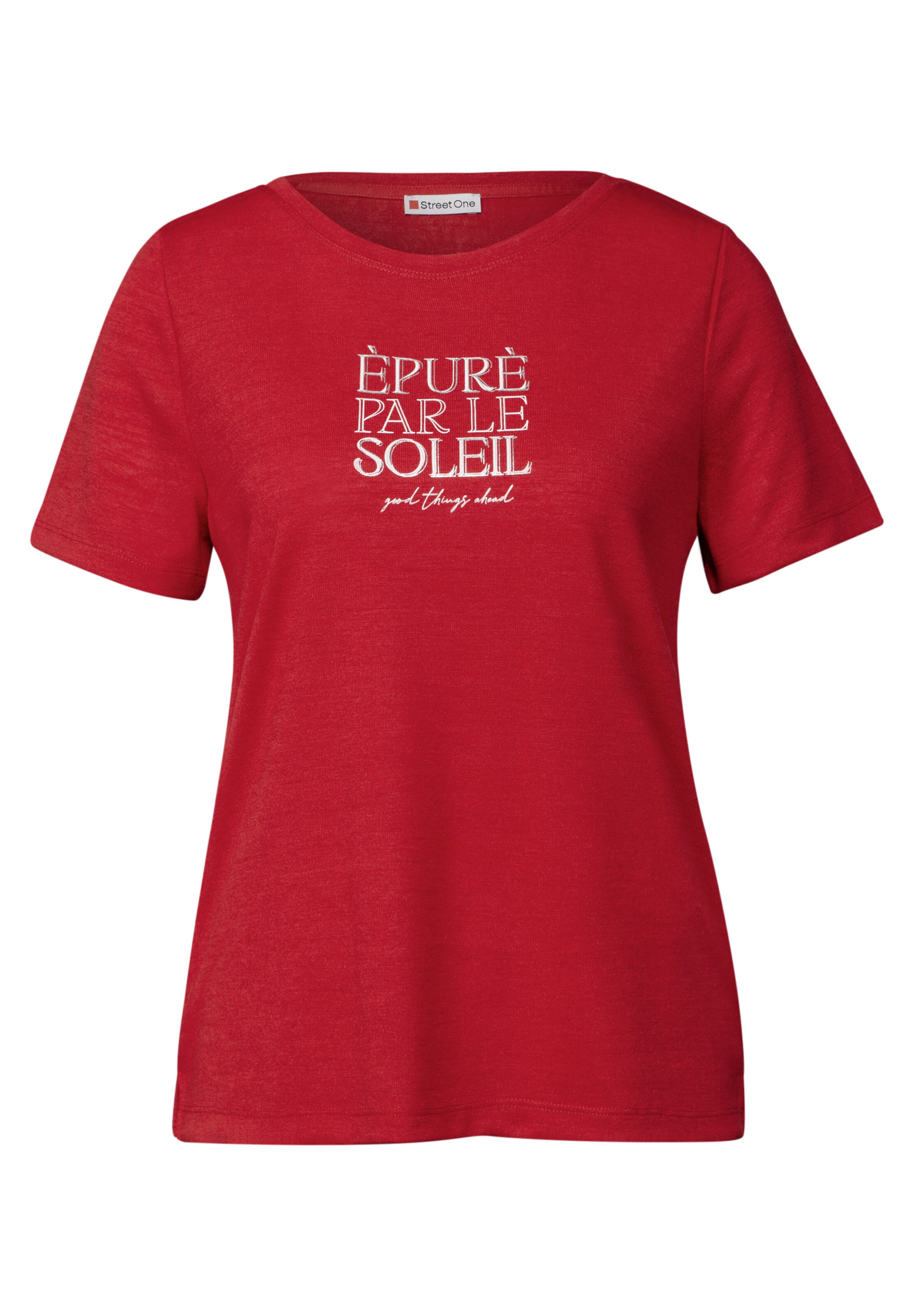 STREET ONE Shirt in Red: front
