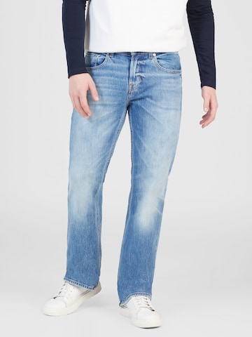 7 for all mankind Regular Jeans 'BRETT' in Blauw: voorkant