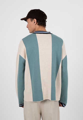 Pullover 'Overdrive' di Prohibited in verde