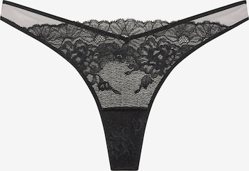 Calvin Klein Underwear String in Zwart: voorkant