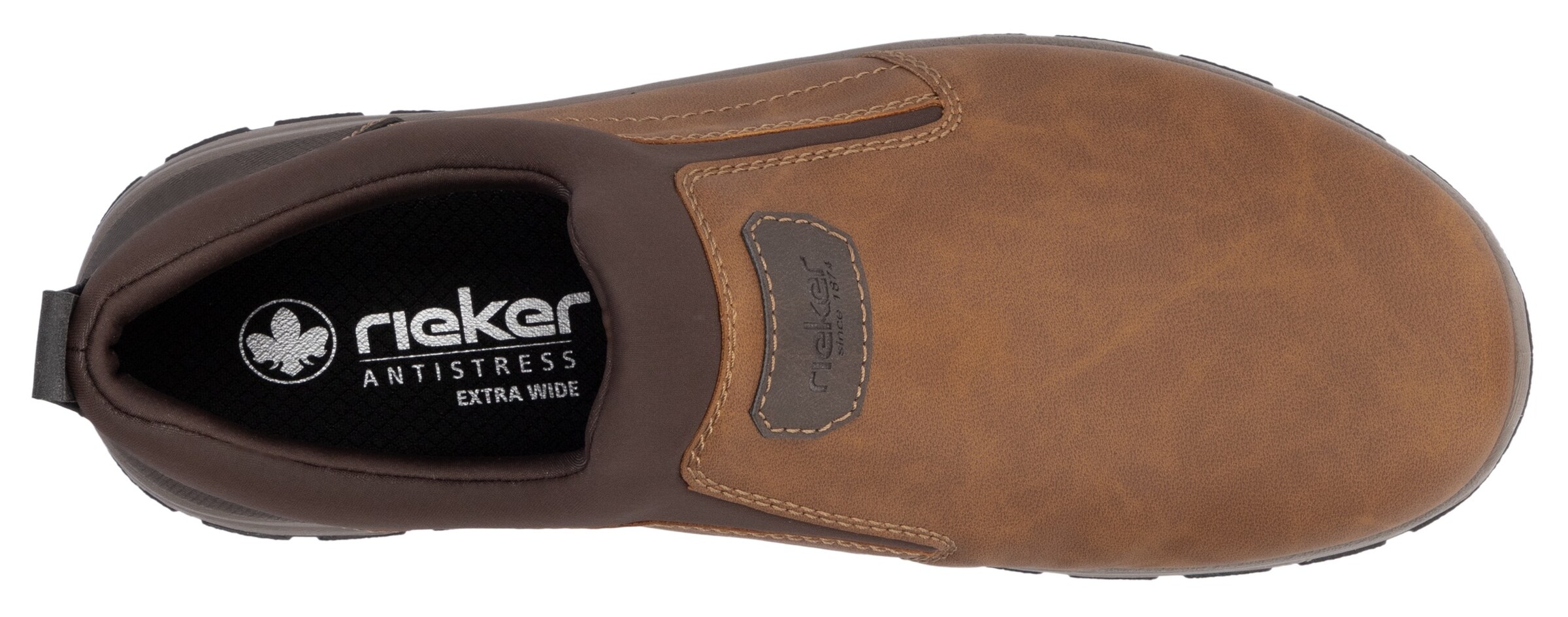 Slip on Rieker en marron