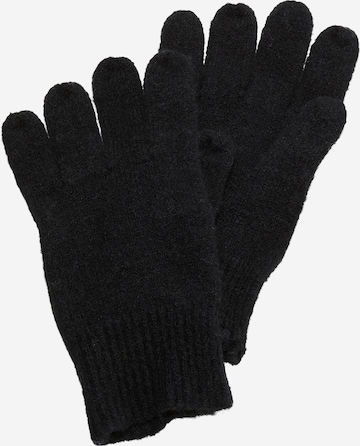 s.Oliver BLACK LABEL - Guantes con dedos en negro: frente