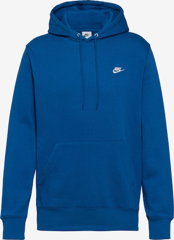 Nike Sportswear Μπλούζα φούτερ 'Club' σε μπλε: μπροστά