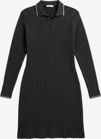 Robes en maille Kleidermafia en gris : devant