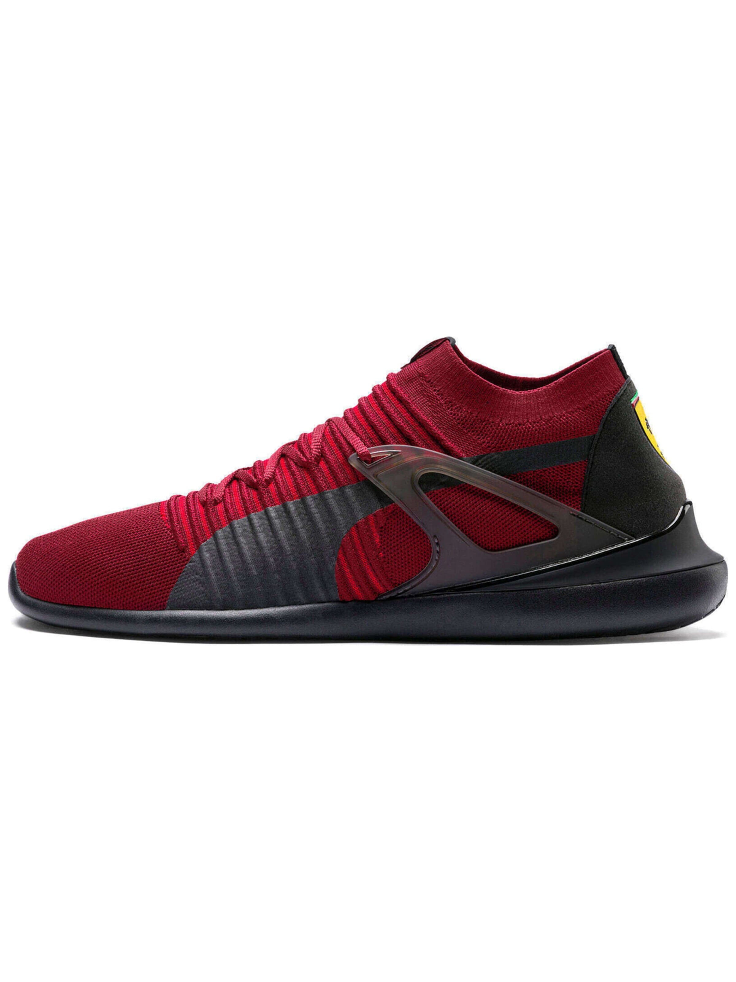 PUMA Sportschoen 'Ferrari Evo Cat Sock Lace' in Rood: voorkant
