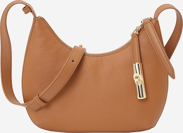 FURLA Taška přes rameno 'GOCCIA' – hnědá: přední strana