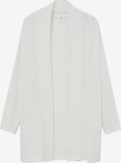 MANGO Strickjacke 'Linko' in weißmeliert, Produktansicht