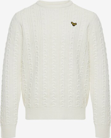 Threadbare Sweater 'Ely' in White: front