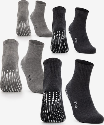 Occulto Athletic Socks 'Madeleine' in Grey: front