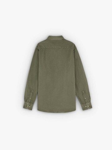 Scalpers Vintage Linen Se Shirt ' ' in Grün