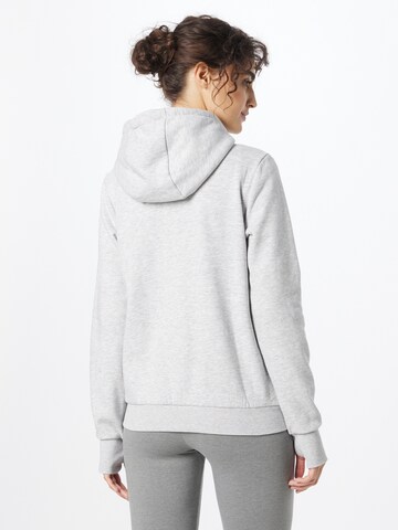 4F Athletic Zip-Up Hoodie in Grey