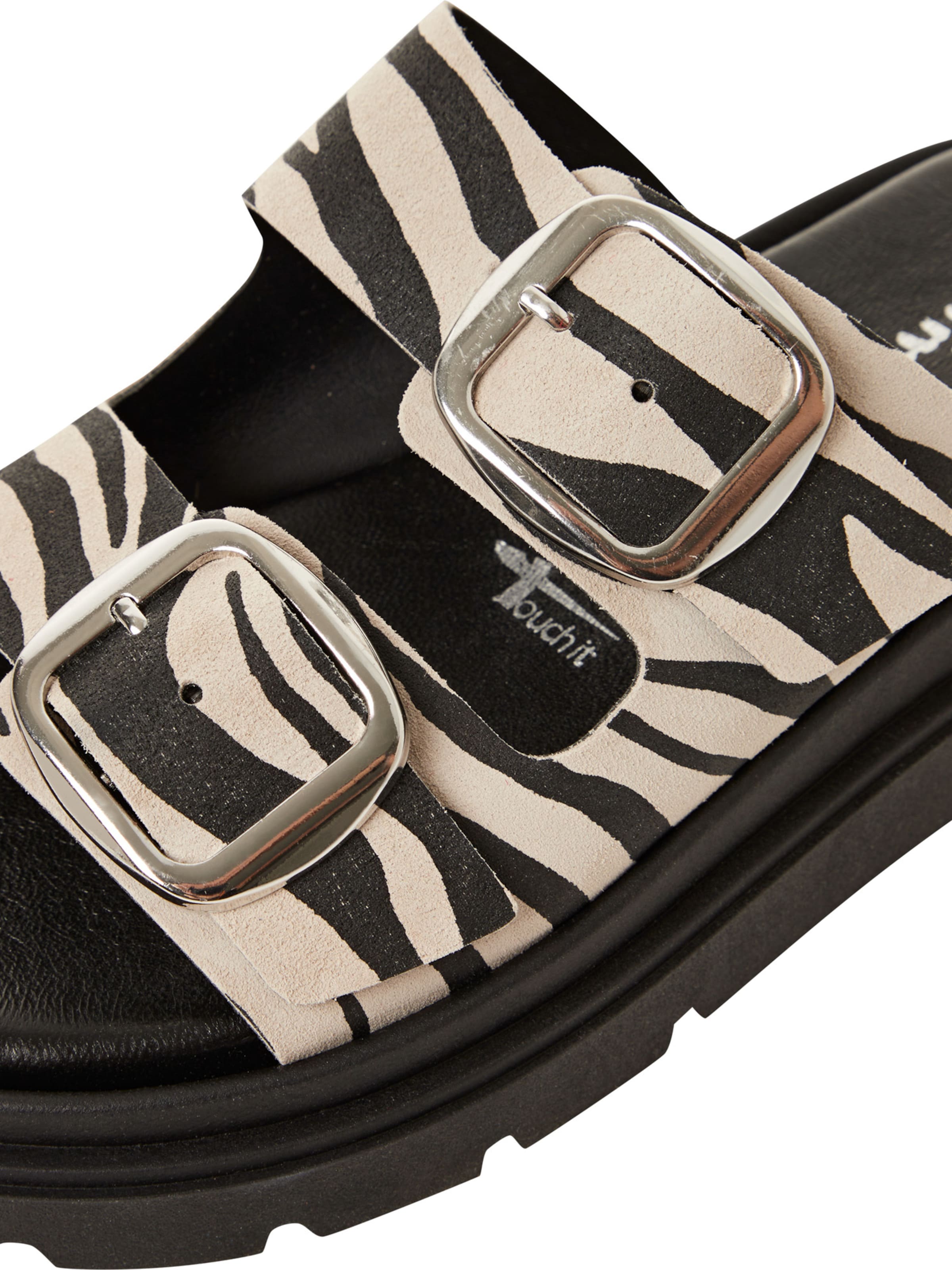 Tamaris Pantolette in Schwarz