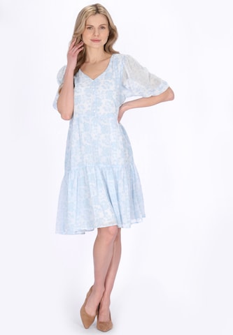 Usha - Vestido em azul