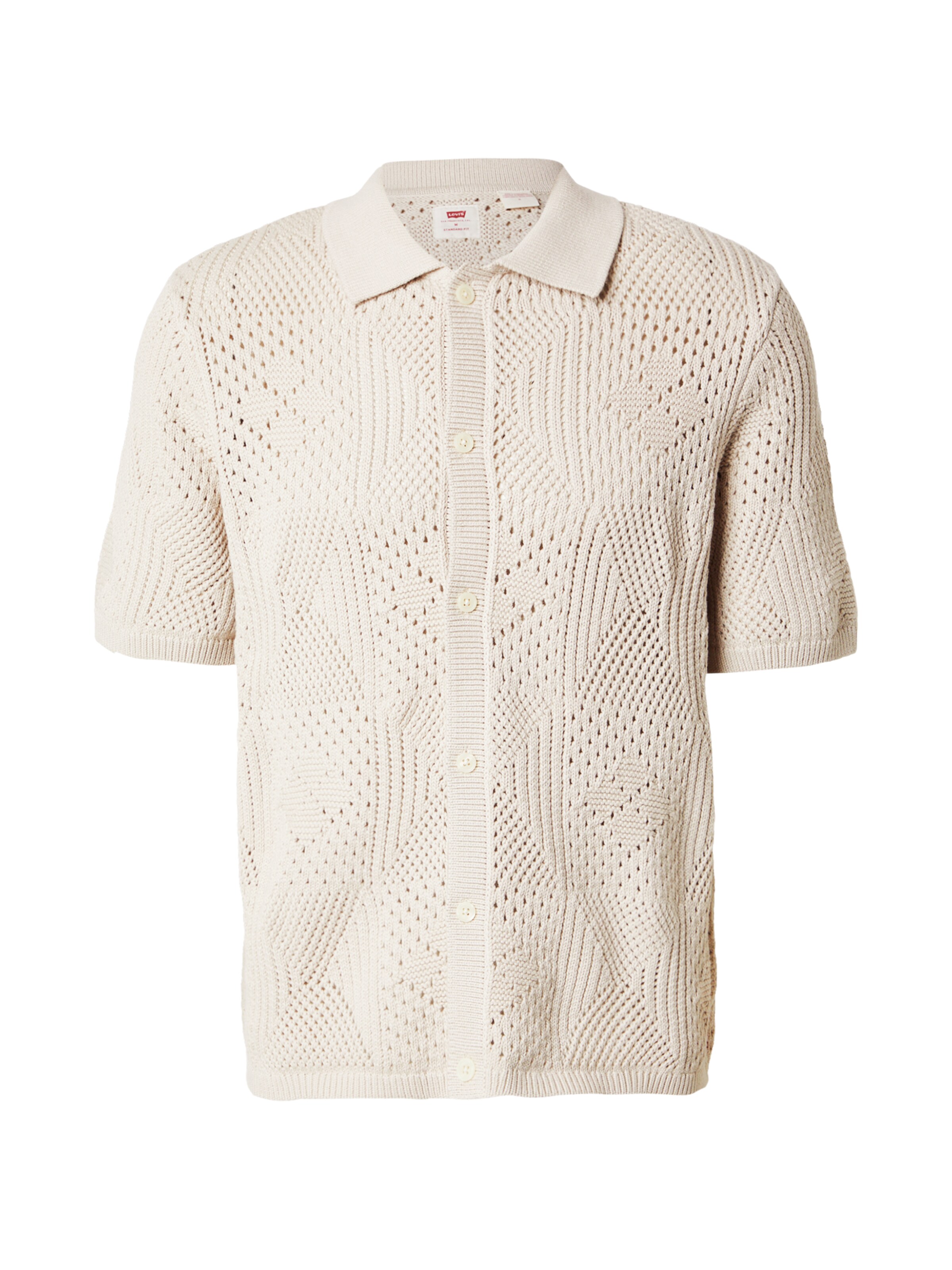 Giacchetta 'Sweater Camp Shirt' di LEVI'S ® in beige: frontale