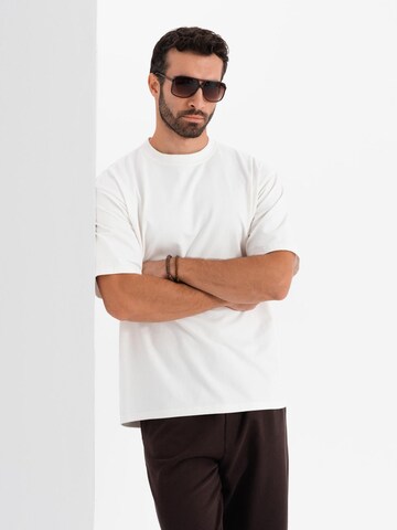 Ombre Shirt in White